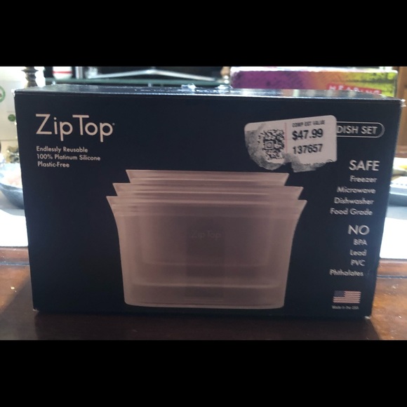 Zip Top reusable bags - Picture 1 of 3
